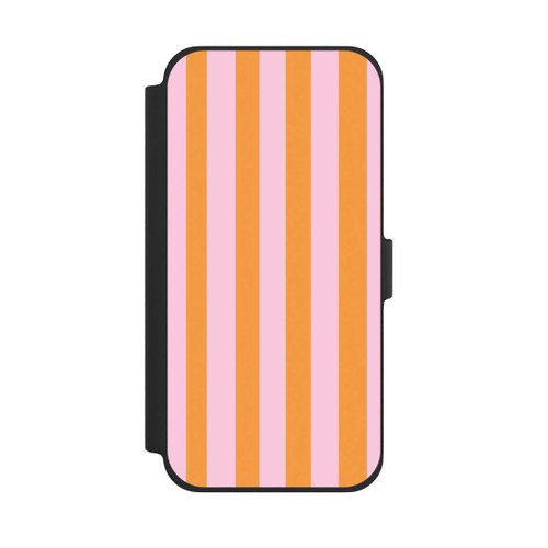 Apple iPhone 13 Pro Max NIVOflip Orange And Pink Stripes