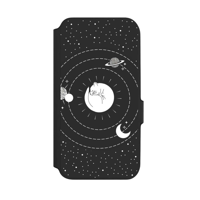 Galaxy A54 5G NIVOflip Cat and Moon