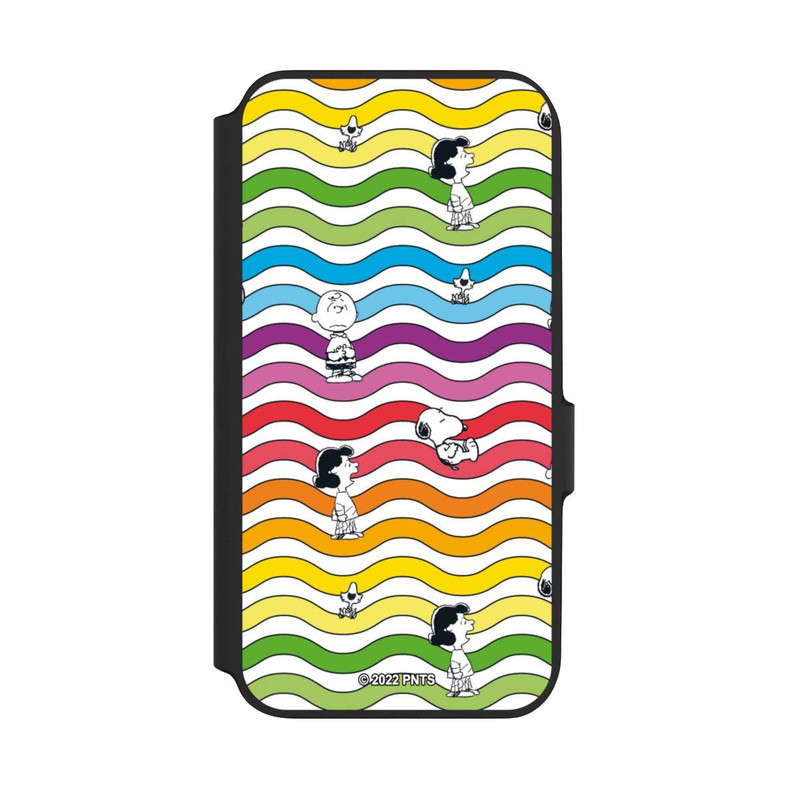 Galaxy A54 5G NIVOflip Snoopy Pattern Rainbow