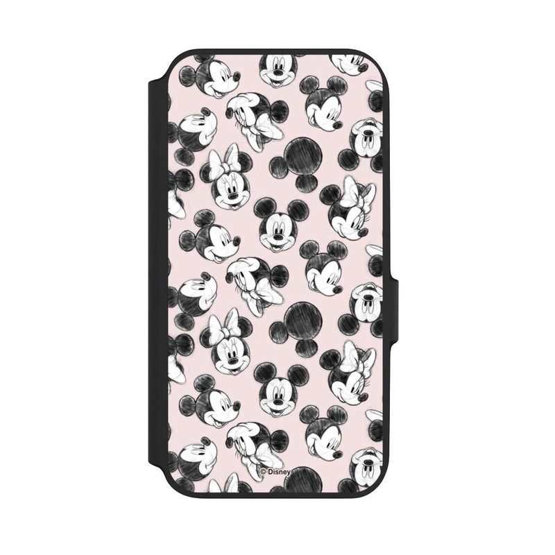 Galaxy A54 5G NIVOflip Minnie & Mickey Many Faces Pink
