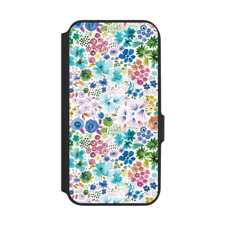 Galaxy A54 5G NIVOflip Artful Little Spring Flowers Blue