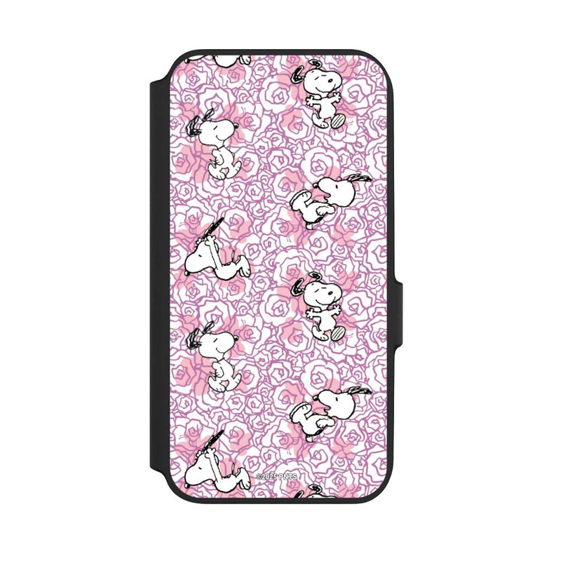 Galaxy A54 5G NIVOflip Peanuts Pink Roses Pattern