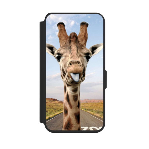 Samsung Galaxy S24 NIVOflip Giraffe On Road