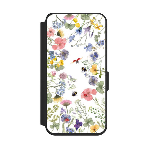 Samsung Galaxy S24 NIVOflip Colourful Spring Flowers and Bees