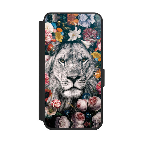 Samsung Galaxy S24 NIVOflip Lion Flowers