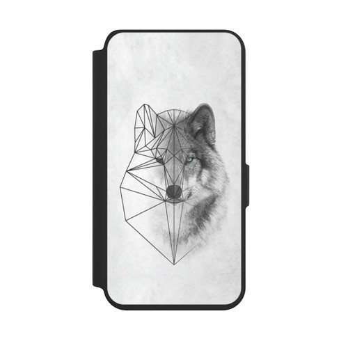 Samsung Galaxy S24 NIVOflip Polygonic Wolf