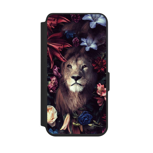 Samsung Galaxy S24 NIVOflip Lion Flower Frame
