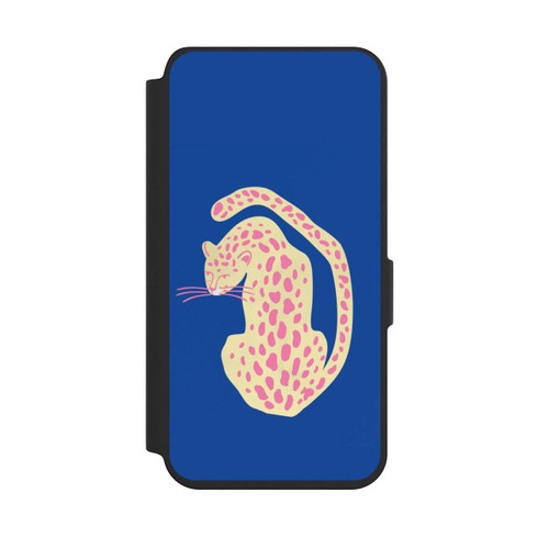 Samsung Galaxy S24 NIVOflip Blue Pink Cat