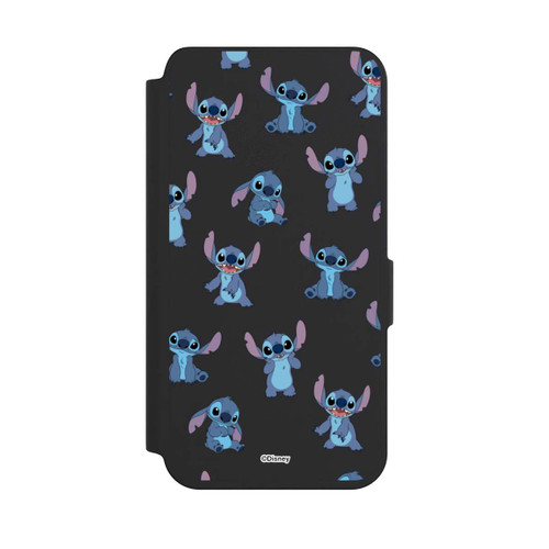 Samsung Galaxy S24 NIVOflip Stitch Faces Pattern Transparent
