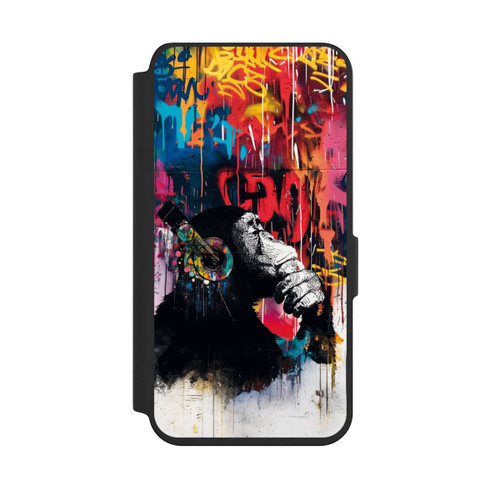 Samsung Galaxy S24 NIVOflip Chimp Blue Streetart