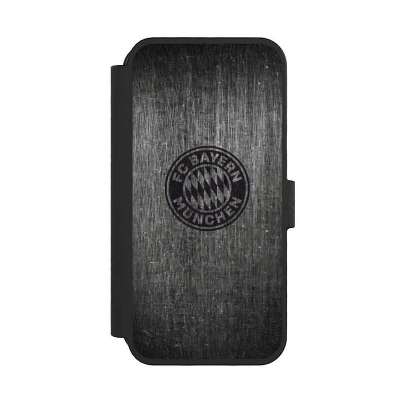 iPhone 16 Pro NIVOflip Metal look FCB Logo plain