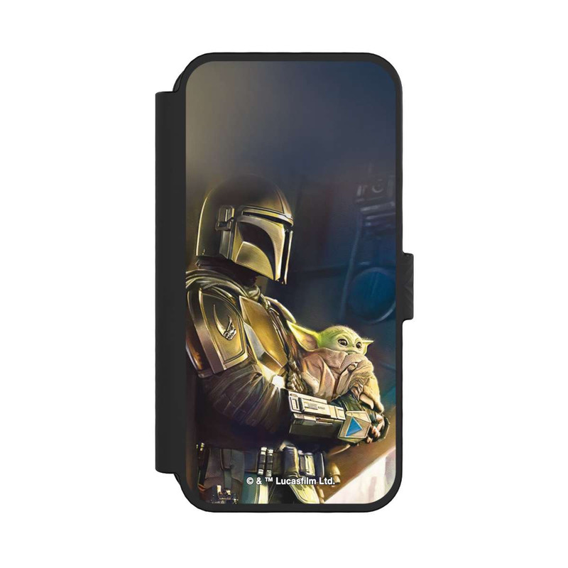 iPhone 16 Pro NIVOflip Mandalorian and Grogu inside Ship