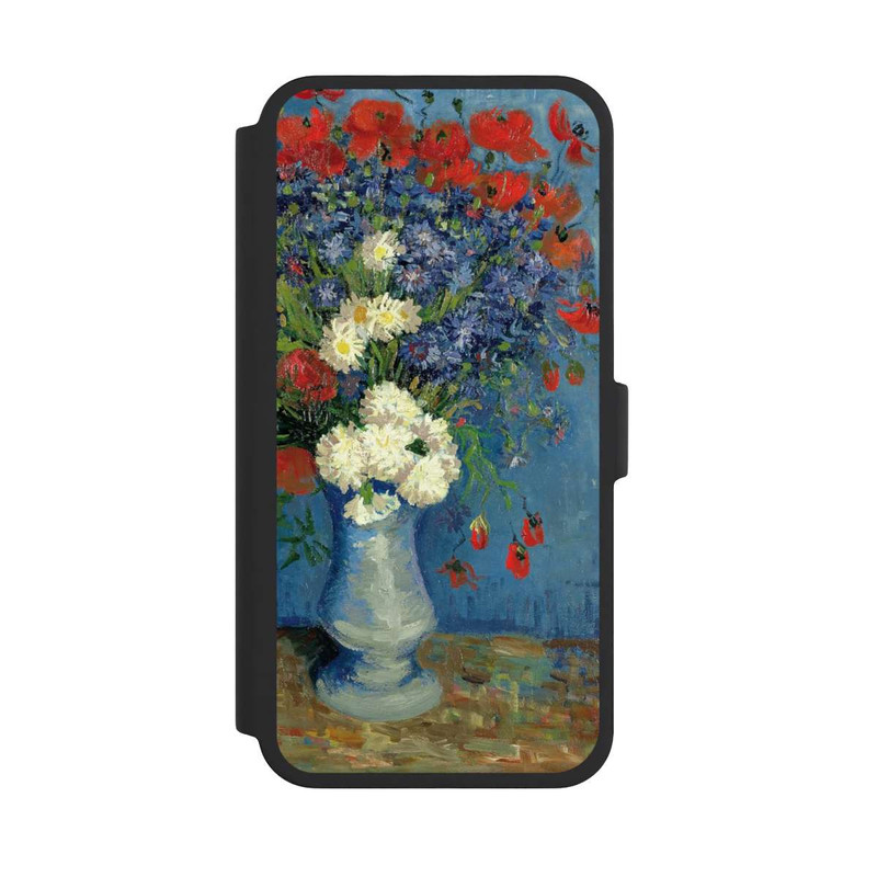 iPhone 16 Pro Max NIVOflip Still Life Vase with Cornflowers and Poppies by Vincent Van Gogh
