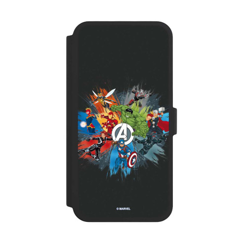 Apple iPhone 16 Pro Max NIVOflip Marvel's Avengers Black