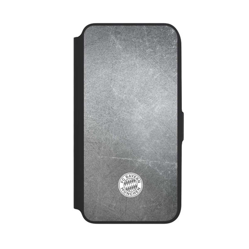 Samsung Galaxy A16 5G NIVOflip Classic FCB Logo Small - White on Metal Look