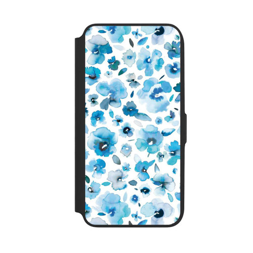 Samsung Galaxy A16 5G NIVOflip Blue Tropical Flowers