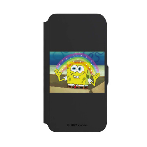Samsung Galaxy A16 5G NIVOflip Spongebob - Rainbow Meme transparent