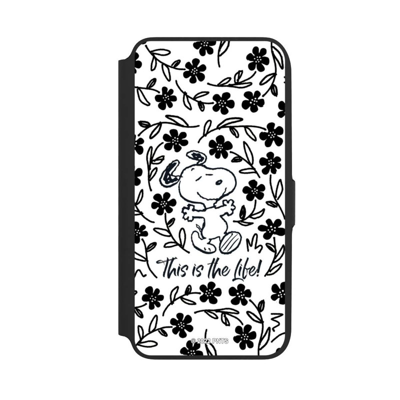 Galaxy A16 5G NIVOflip Snoopy Black and White This Is The Life