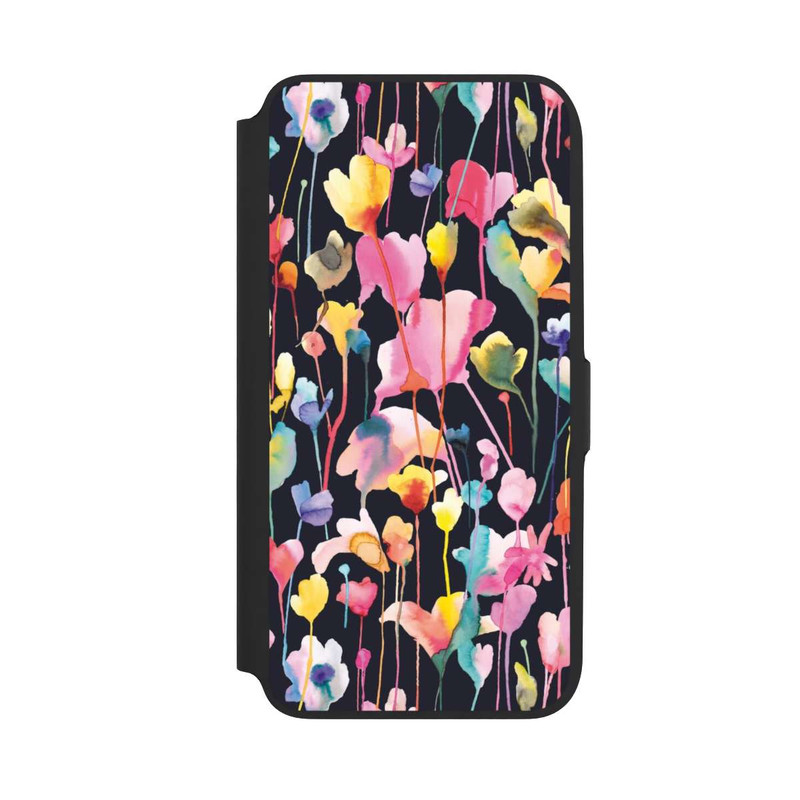 Galaxy A16 5G NIVOflip Wild Flowers Black