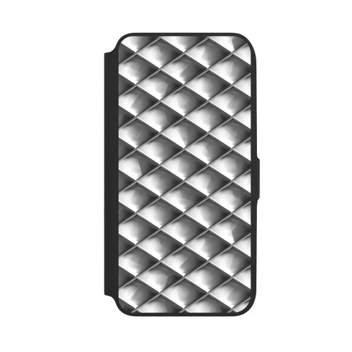 Samsung Galaxy A16 5G NIVOflip Glamour Silver Squares