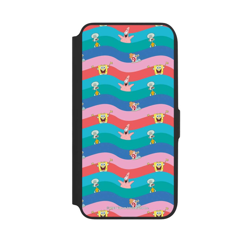 Galaxy A16 5G NIVOflip Spongebob Friends Colorful Waves