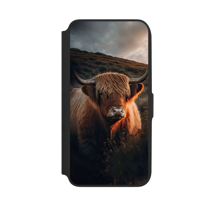 Galaxy A16 5G NIVOflip Highland Cow With Big Horns with AI