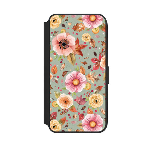 Samsung Galaxy A16 5G NIVOflip Autumn Flowers Soft Green