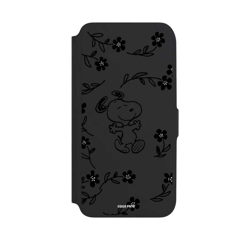 Galaxy A16 5G NIVOflip Snoopy und Flowers Transparent