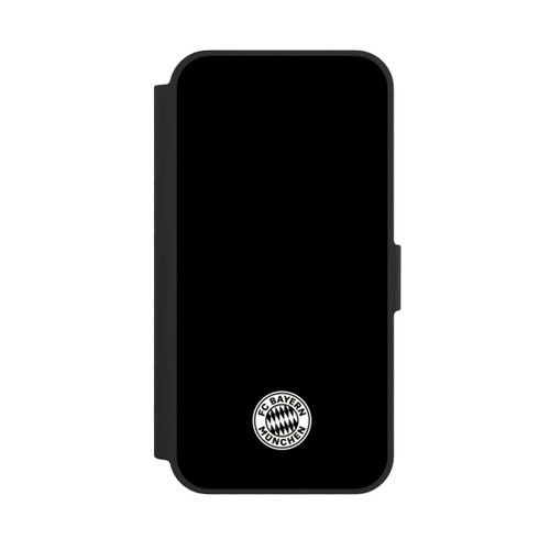 Apple iPhone 16e NIVOflip Classic FCB Logo - white on black
