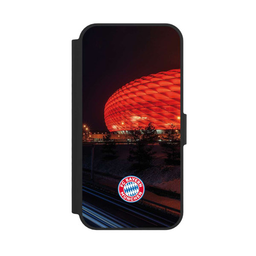 Apple iPhone 16e NIVOflip Allianz Arena bei Nacht FCB