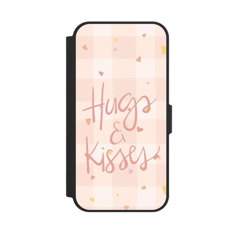 iPhone 16e NIVOflip Hugs And Kisses Peach