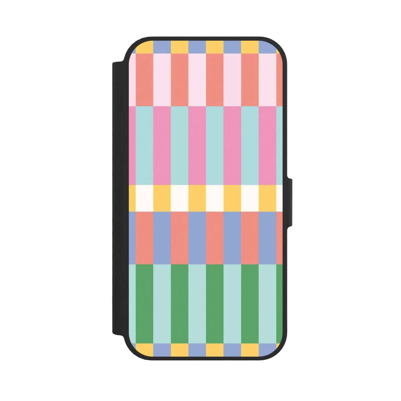 iPhone 16e NIVOflip Checked Theme Pastel