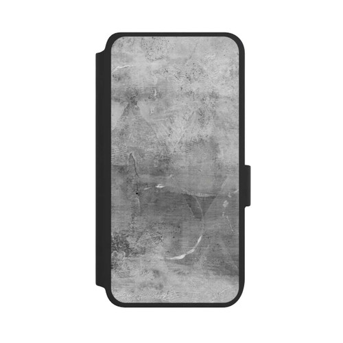 Samsung Galaxy S25 NIVOflip Grey Concrete Wall 2