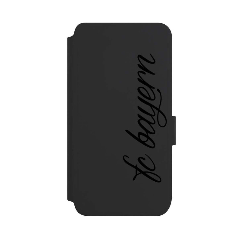 Galaxy S25 NIVOflip Black FCB Girlmotiv - transparent