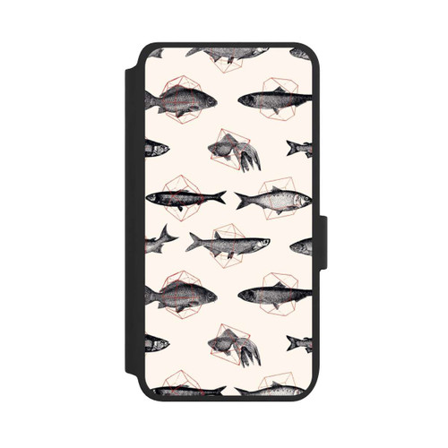 Samsung Galaxy S25 NIVOflip Fishes in Geometrics