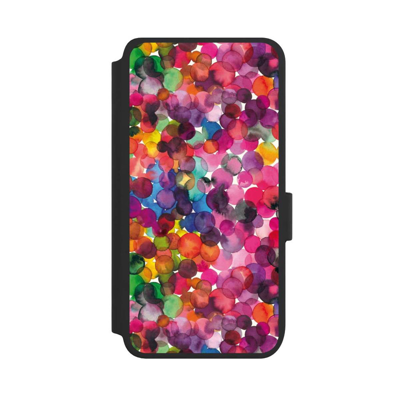 Galaxy S25 NIVOflip Overlapped Watercolor Dots