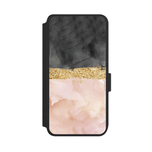 Samsung Galaxy S25 NIVOflip Golden Line Look