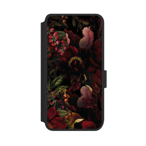 Samsung Galaxy S25 NIVOflip Dark Flower Meadow