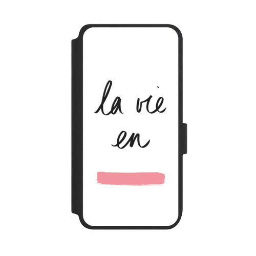 Samsung Galaxy S25 NIVOflip La Vie en Pink