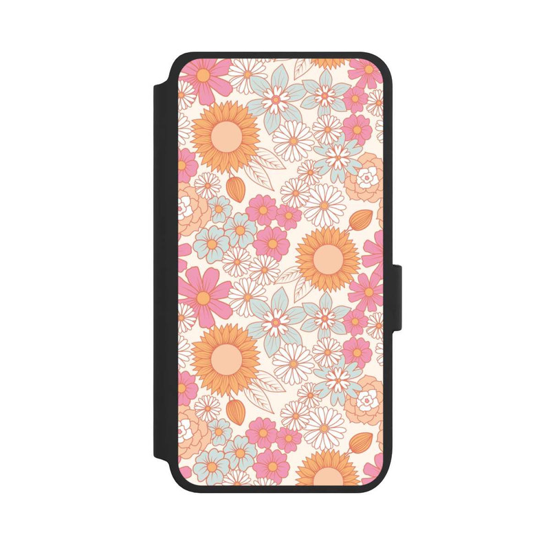 Galaxy S25 NIVOflip Retro Boho Flowers 