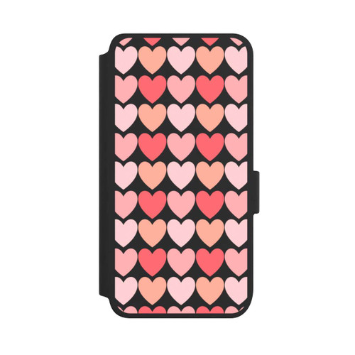 Samsung Galaxy S25 NIVOflip Pink Shadow Hearts
