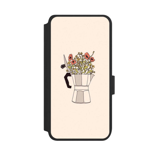 Samsung Galaxy S25 NIVOflip Moka Flowers