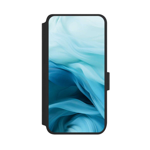 Samsung Galaxy S25 NIVOflip Smooth Blue Texture