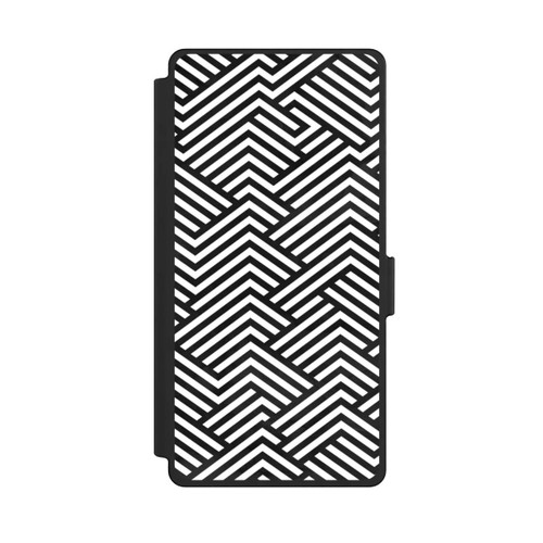 Samsung Galaxy S25 Ultra NIVOflip Black and White ZigZag