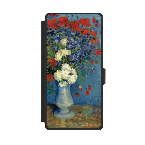 Samsung Galaxy S25 Ultra NIVOflip Still Life Vase with Cornflowers and Poppies by Vincent Van Gogh