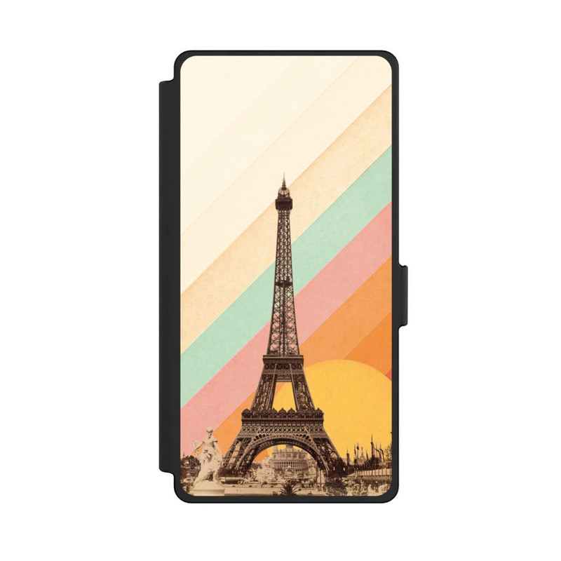 Galaxy S25 Ultra NIVOflip Eiffel Tower Rainbow