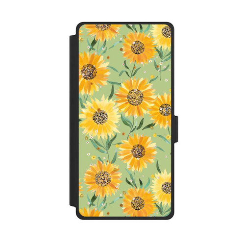 Samsung Galaxy S25 Ultra NIVOflip Sunflowers Green