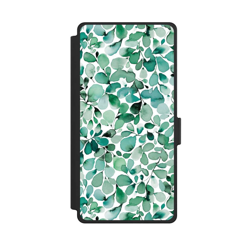 Galaxy S25 Ultra NIVOflip Watercolor Pattern Leaffy Leaves