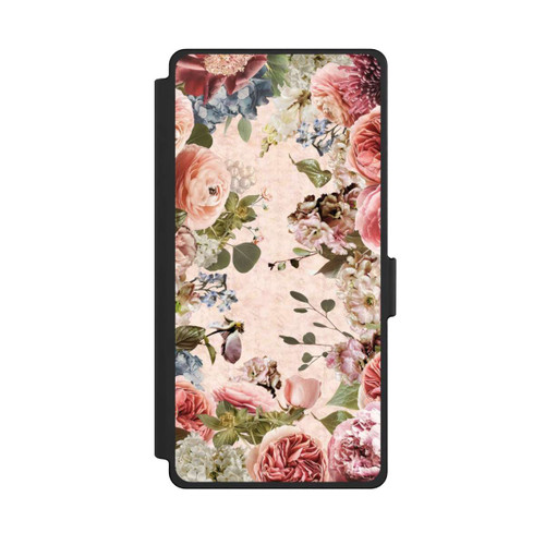 Samsung Galaxy S25 Ultra NIVOflip Flower Frame Peonies Pastel