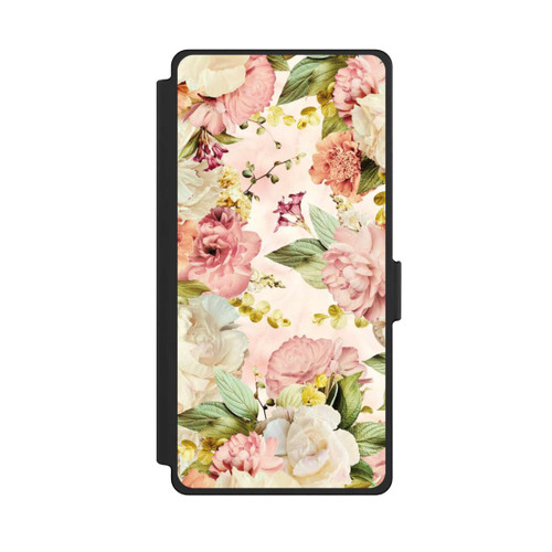 Samsung Galaxy S25 Ultra NIVOflip Flower Frame Peonies beige